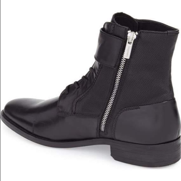 Calvin Klein Stokely leather boot 10.5 almost new - Picture 5 of 7